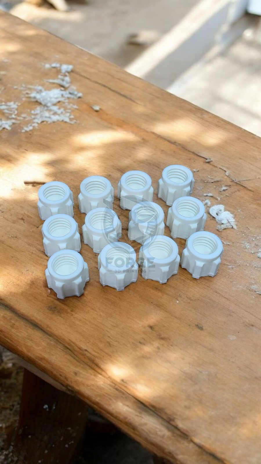 Silicone Sealer Sealant Mastic Tube Nozzle Screw Cap Tops Pack of 12