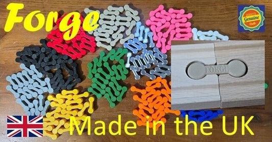 Wooden Train Track Dog bone Connectors Compatible with Brio IKEA BigJigs x 10/20