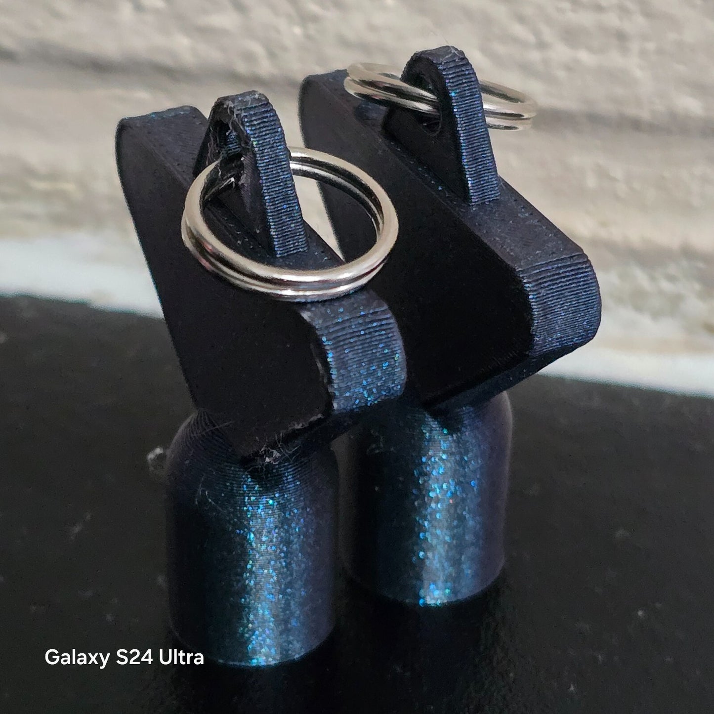 2 x Gas Electric Meter Box Utility Key Cupboard Burnt Titanium PLA Plastic