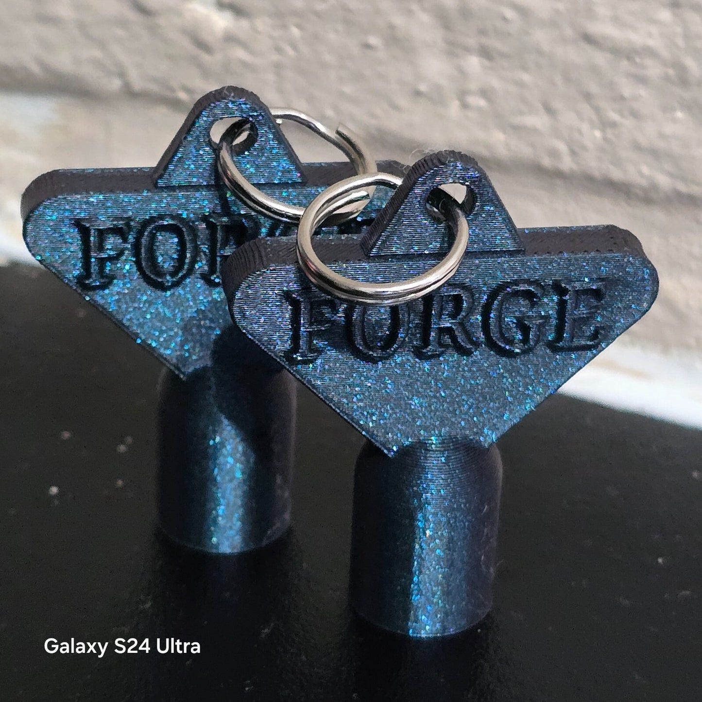2 x Gas Electric Meter Box Utility Key Cupboard Burnt Titanium PLA Plastic