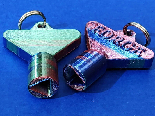 2 x Gas Electric Meter Box Utility Key Cupboard Three Tone PLA Biodegradable