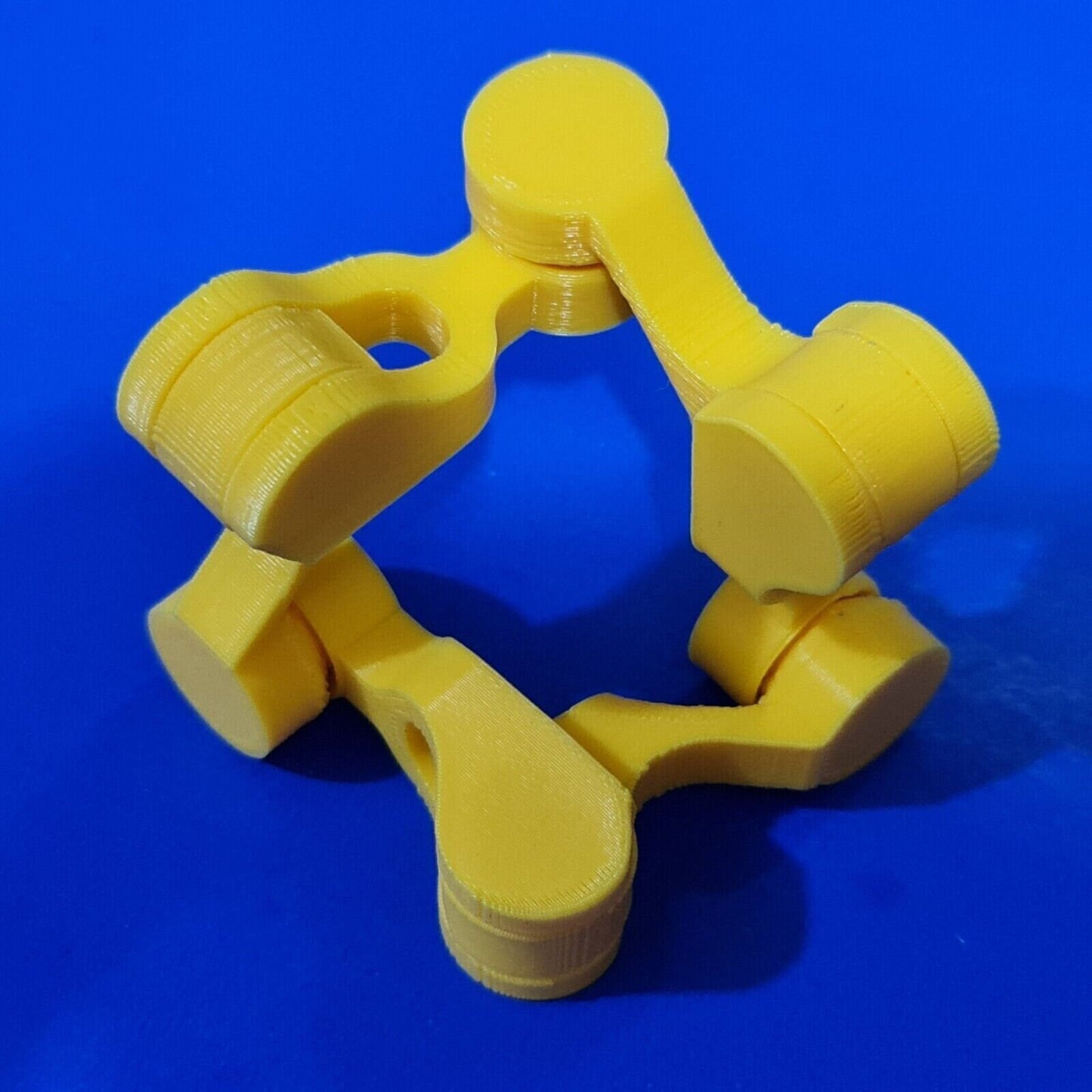 Kaleidocycle 3D Printed Fidget adult toy, release the stress, Tactile Sensory