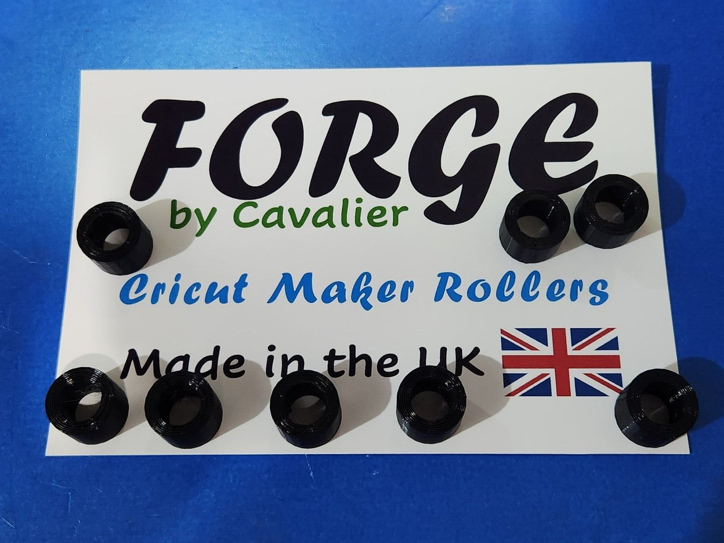 Pack of 8 Cricut Maker 1 & 2 DIY Repair Replacement Spare Rubber Rollers by Forge E5L
