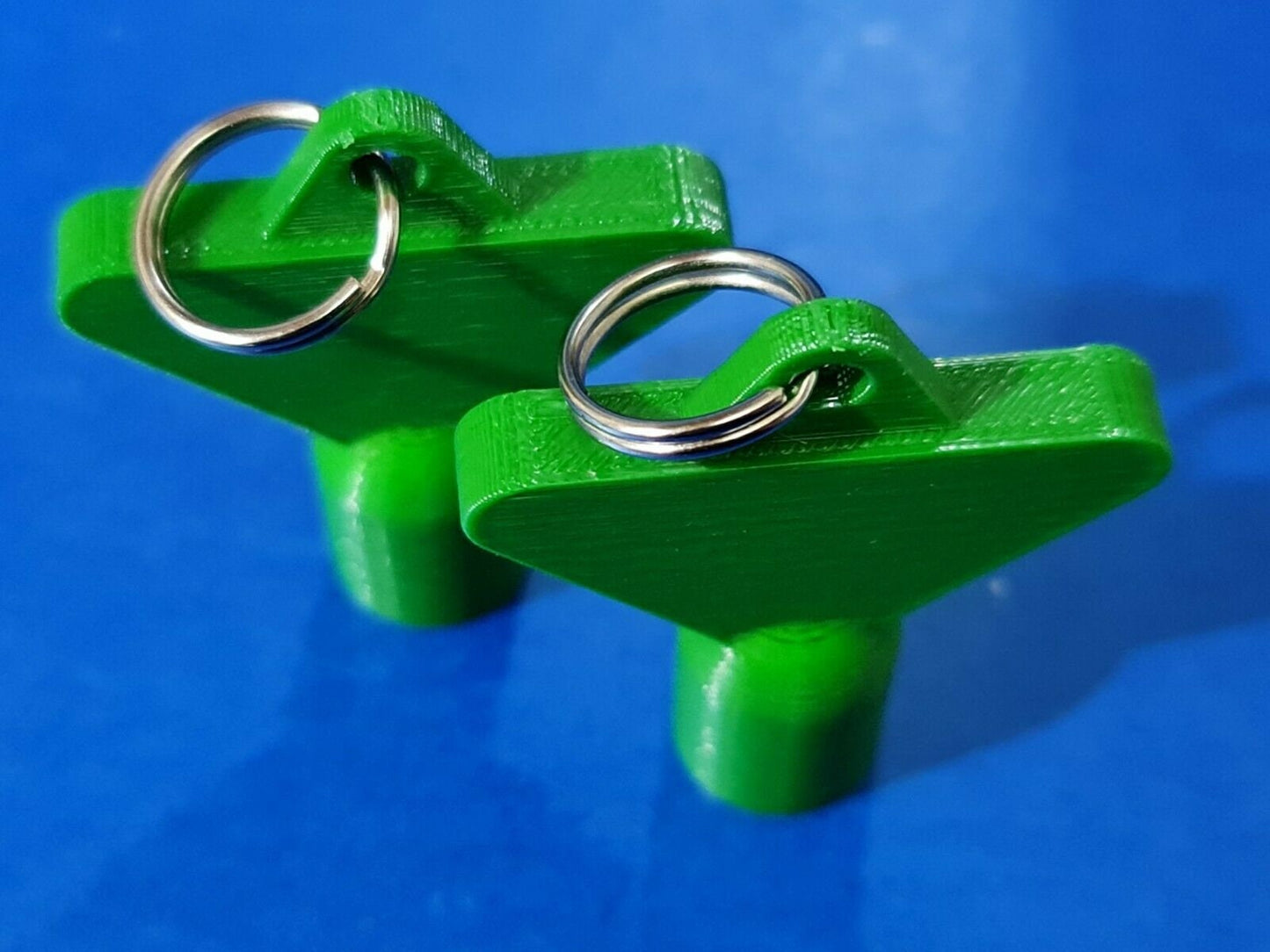 2 x Gas Electric Meter Box Utility Key Cupboard Green PLA Plastic Biodegradable