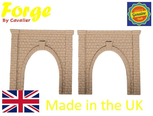 Z Gauge Tunnel Single Track Stone Portal Model Railway Train Layout 1:220 Scale