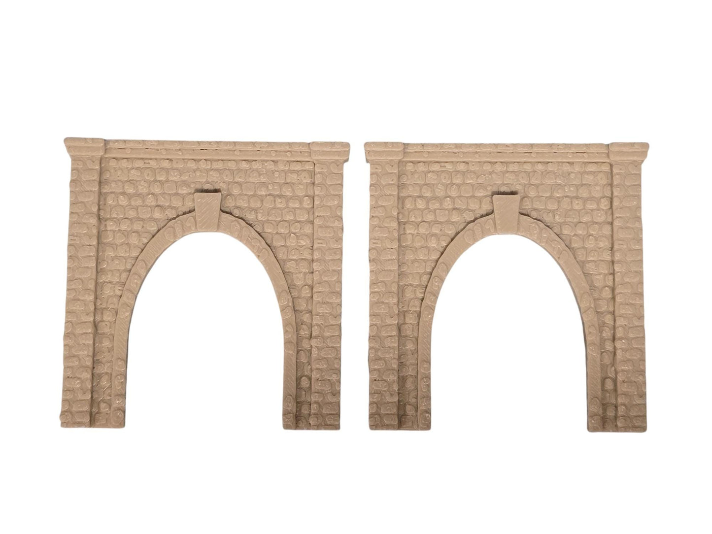 Z Gauge Tunnel Single Track Stone Portal Model Railway Train Layout 1:220 Scale