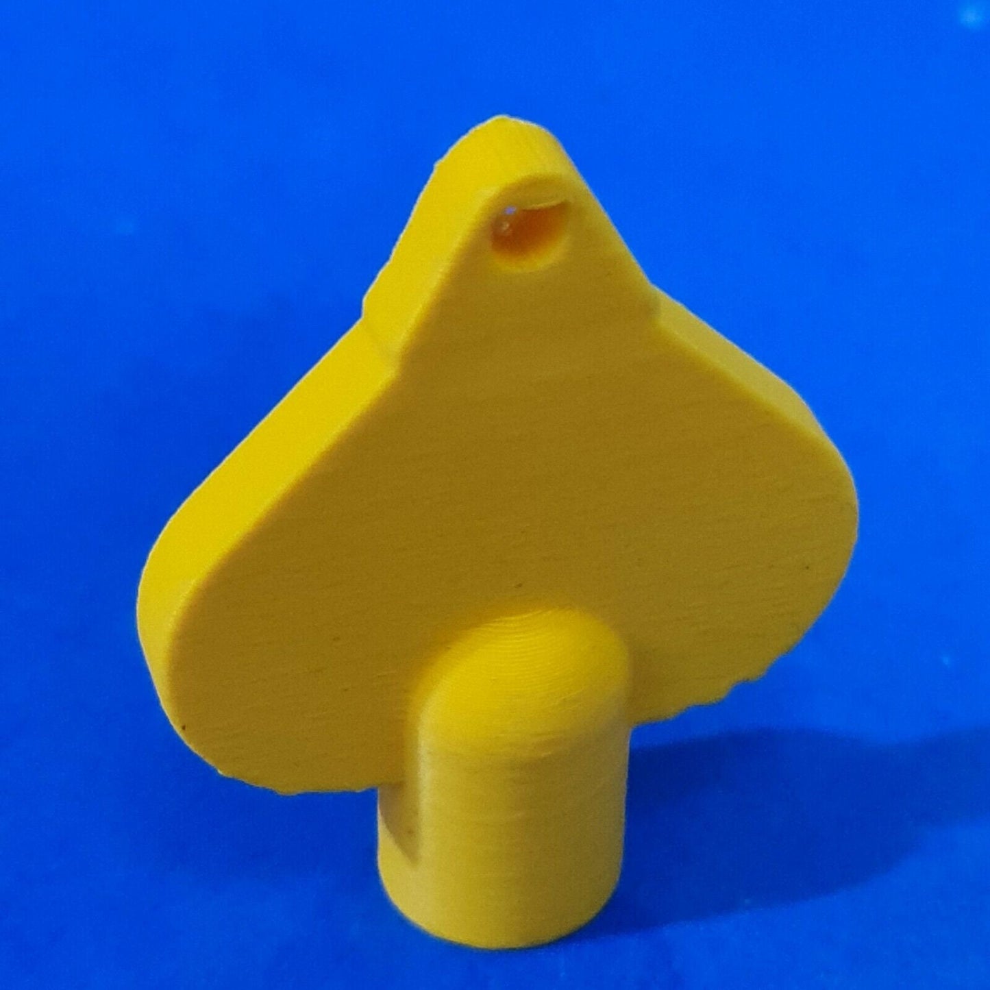 1 x Quality Gas Electric Meter Box Utility Key Cupboard YELLOW Very Strong ABS