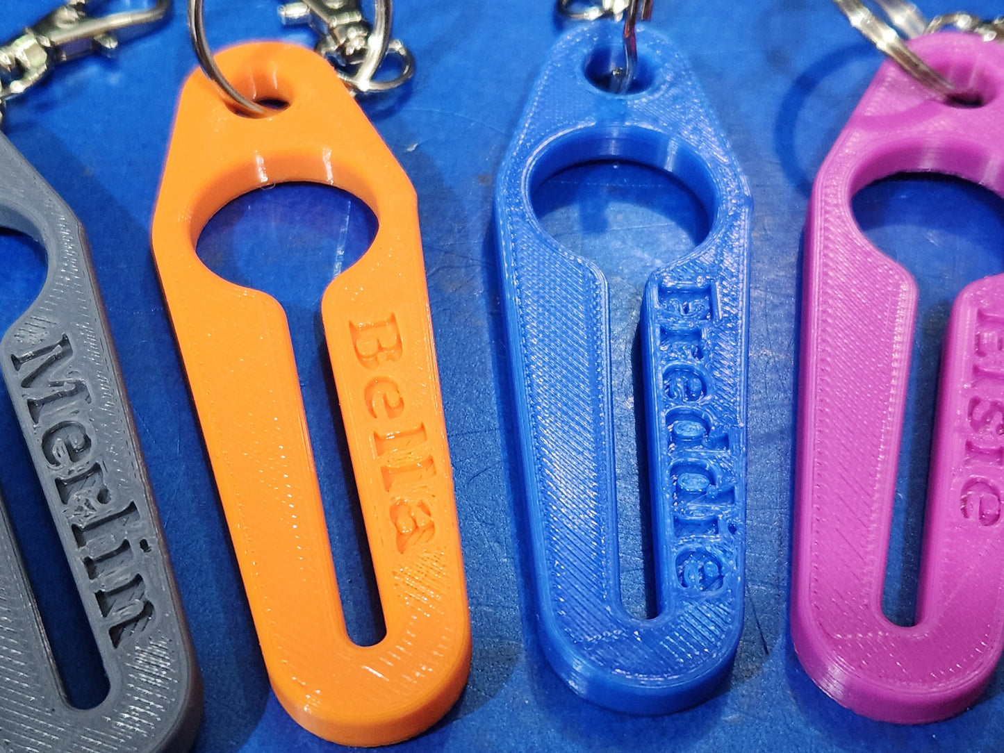 Personalised Hands free dog poo poop bag holder carrier