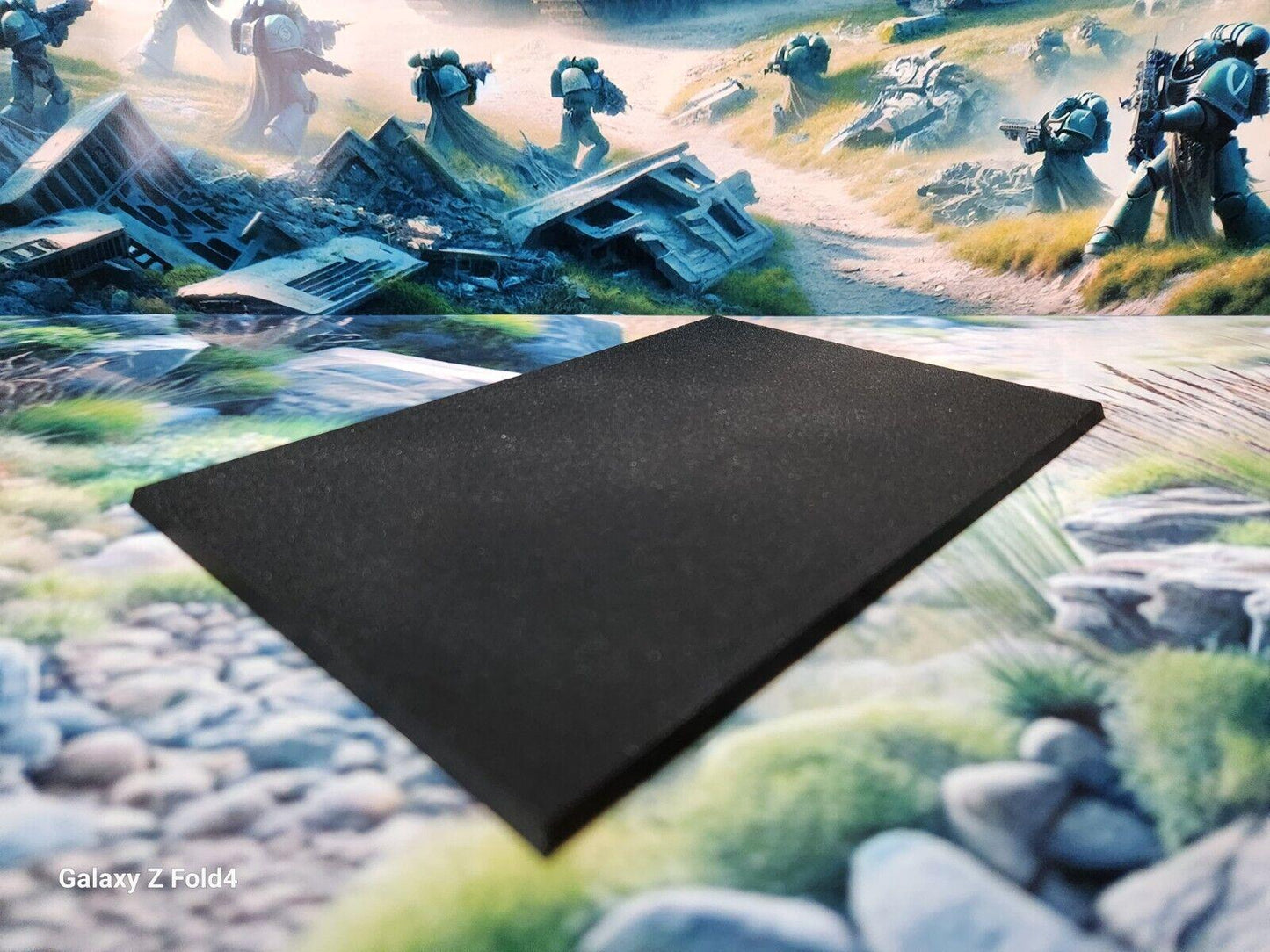 Wargaming bases 1 x 150 x 100mm Rectangle Plain Blank Base 28mm Scale Terrain