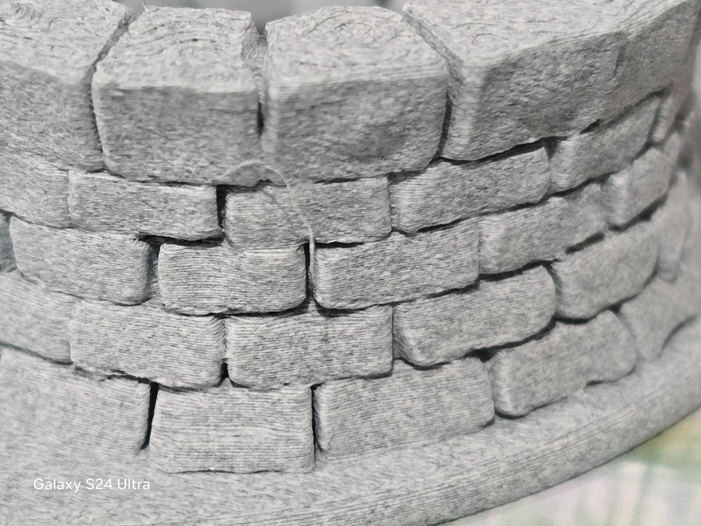 009 00-9 Narrow Gauge Model Railway Stone Well on 58mm base Scenery Terrain