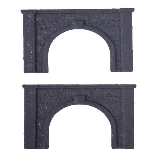 T Gauge Tunnel Double Track Stone Portal Model Railway Train Layout 1:450 Scale