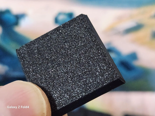 40mm Square Wargaming Bases Durable Plastic for War gaming - Tabletop Games, Bases in all Shapes, Sizes & Colours available -ASK
