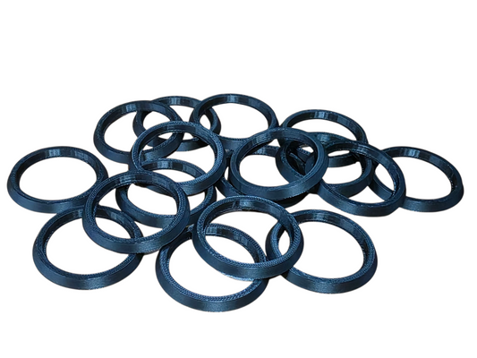 Round Bases Converters 32 to 40mm 3d Printed Wargaming Plastic Bases Tabletop