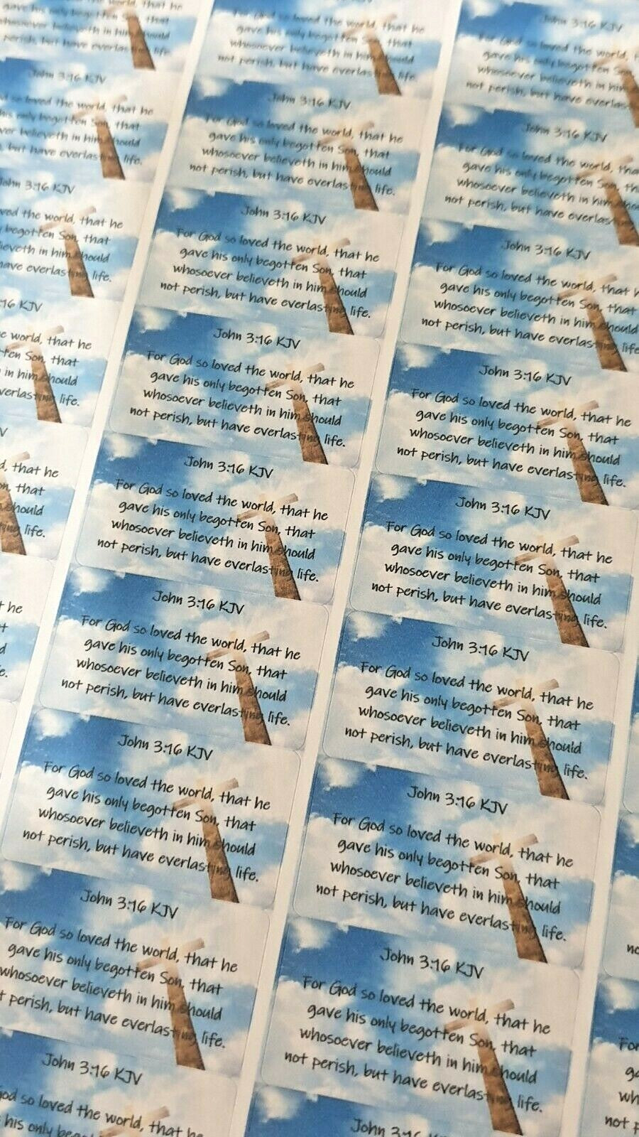 Bible Journal Journaling Text Verse Stickers Labels various avail. 65 Per Sheet