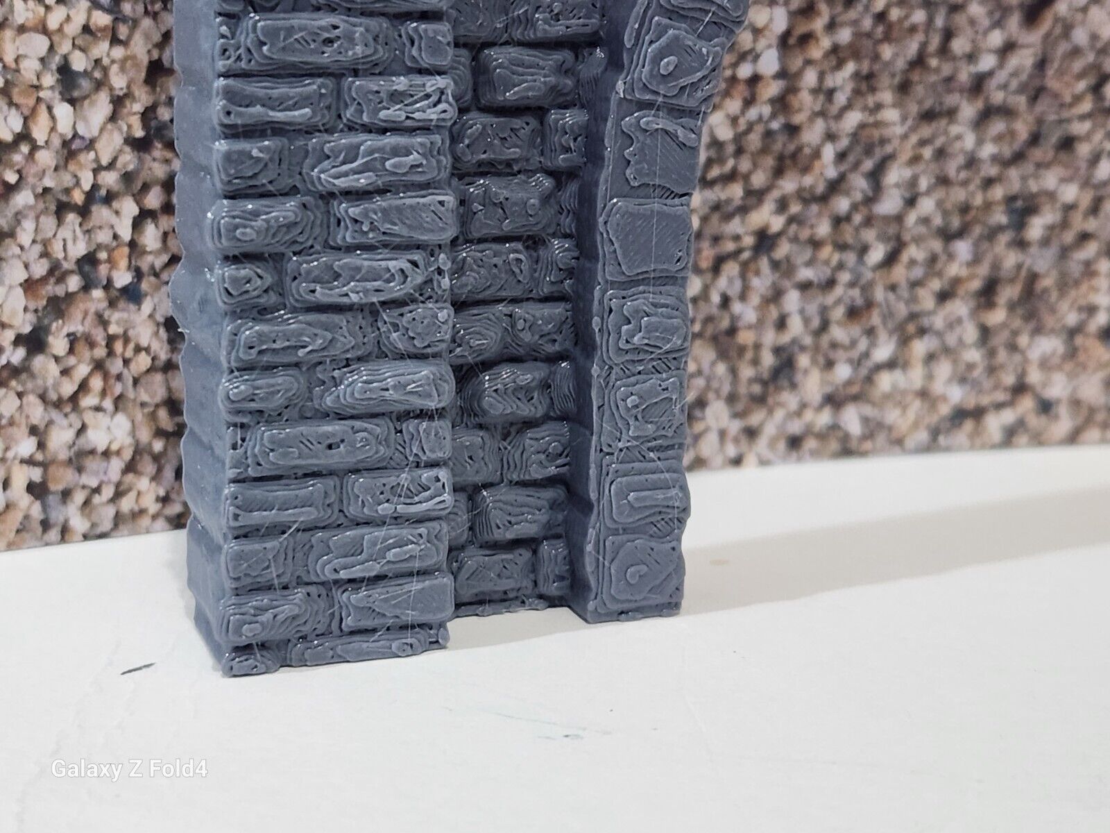 N Gauge Tunnel Single Track Stone Portal Model Railway Train Layout 1:148 Scale