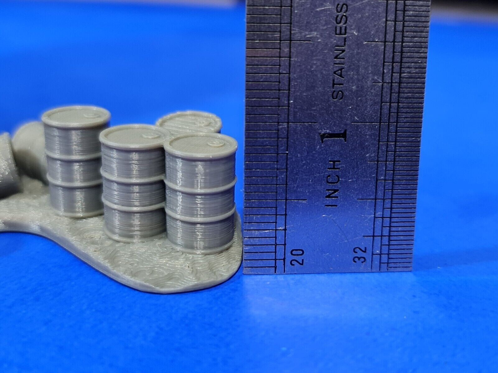 Oil Drum Barrel Scenery Set Terrain 28mm Scale War Gaming Wargames