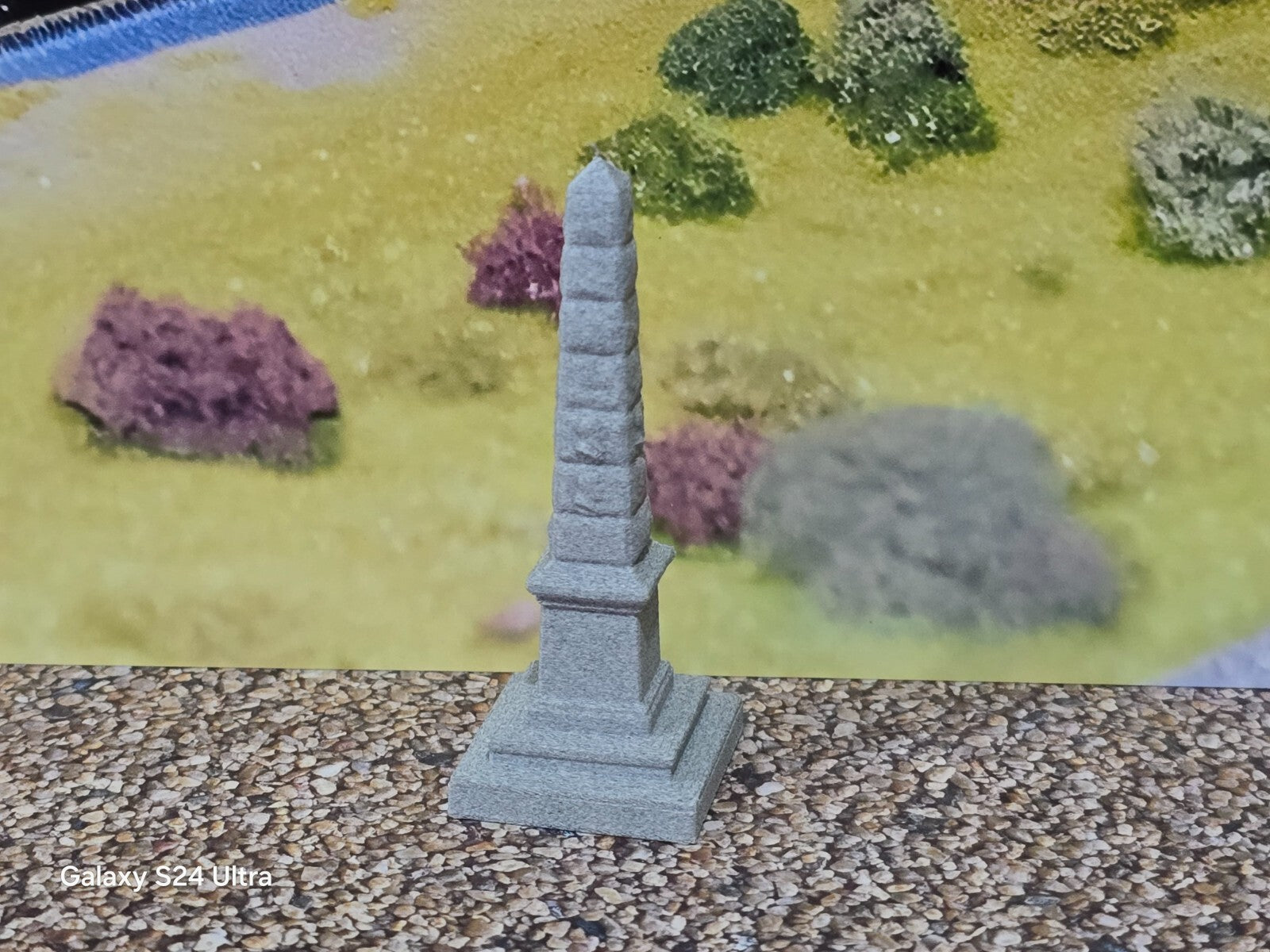 OO Gauge 1:76 Scale Stone Obelisk Monument Models Model Train Railway
