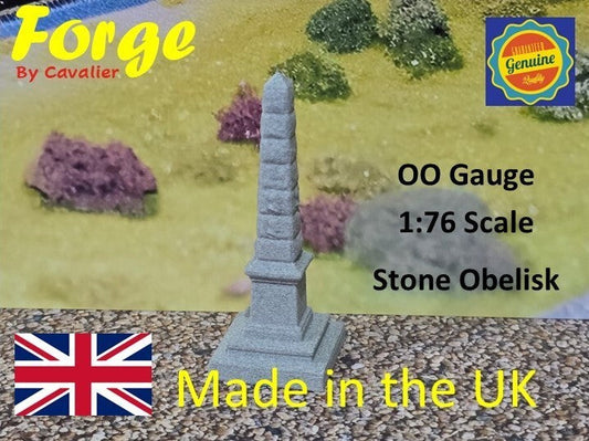 OO Gauge 1:76 Scale Stone Obelisk Monument Models Model Train Railway
