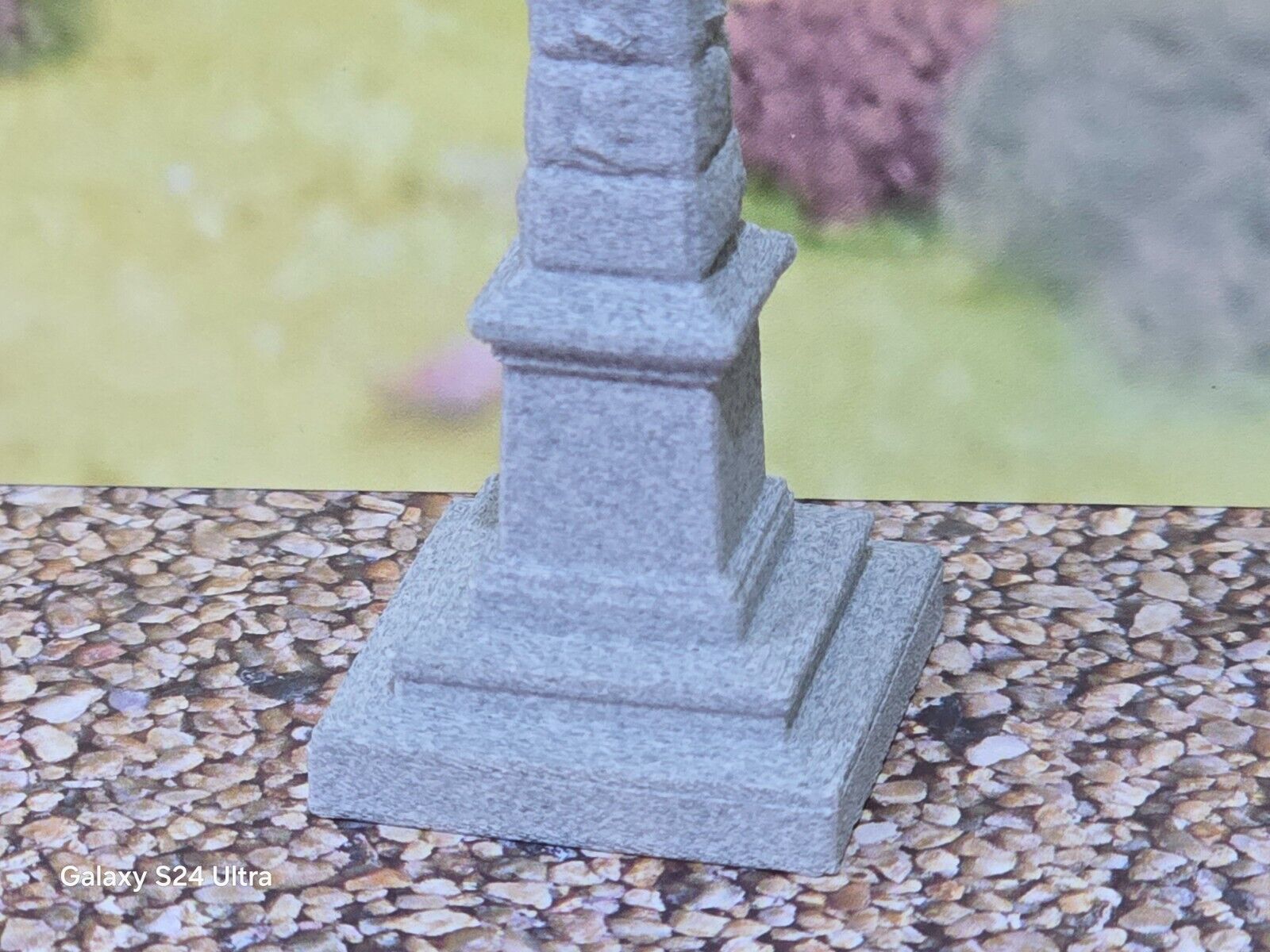 OO Gauge 1:76 Scale Stone Obelisk Monument Models Model Train Railway