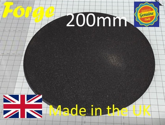 Wargaming Bases 200mm Round Durable Plastic for War Gaming Tabletop Games