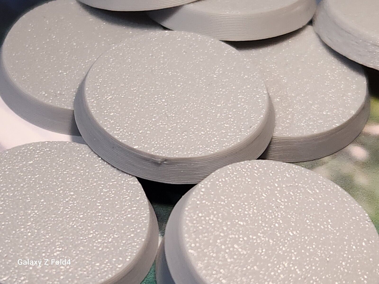 Wargaming Bases 40mm Round Durable Plastic for War Gaming Tabletop Games
