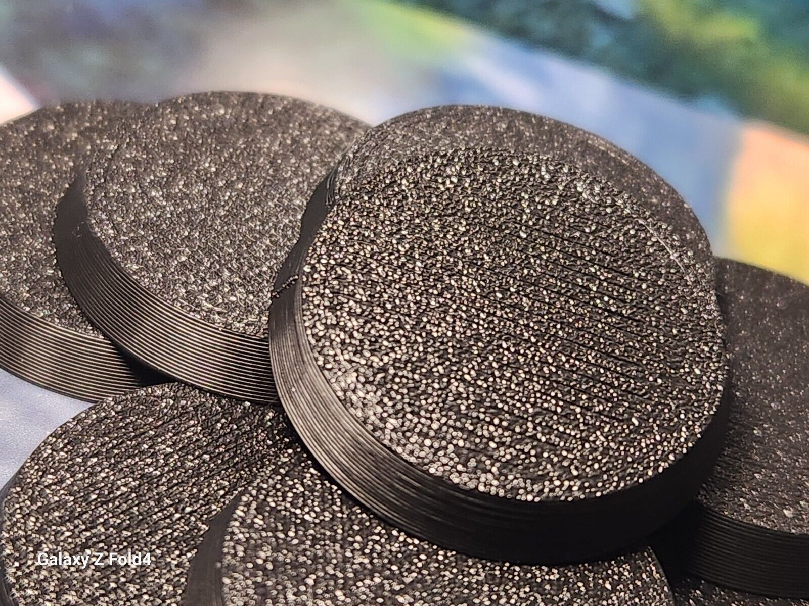 Wargaming Bases 40mm Round Durable Plastic for War Gaming Tabletop Games